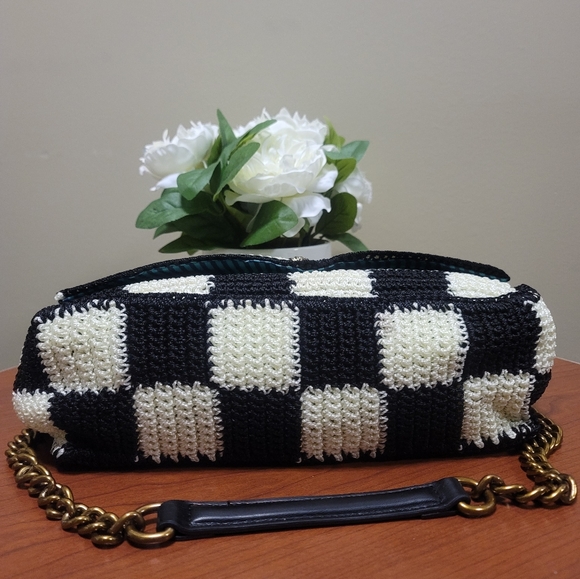 Large Kensington Crochet Shoulder Bag Kurt Geiger London - Picture 6 of 12